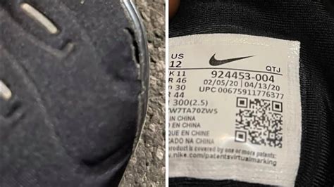 Nike shoes warranty claim